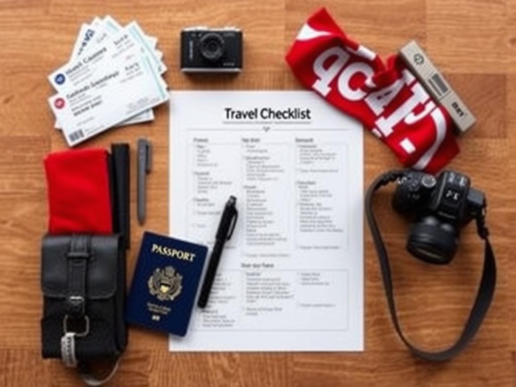 Checkliste für Fußballreisen mit Stadionticket und Reisepass