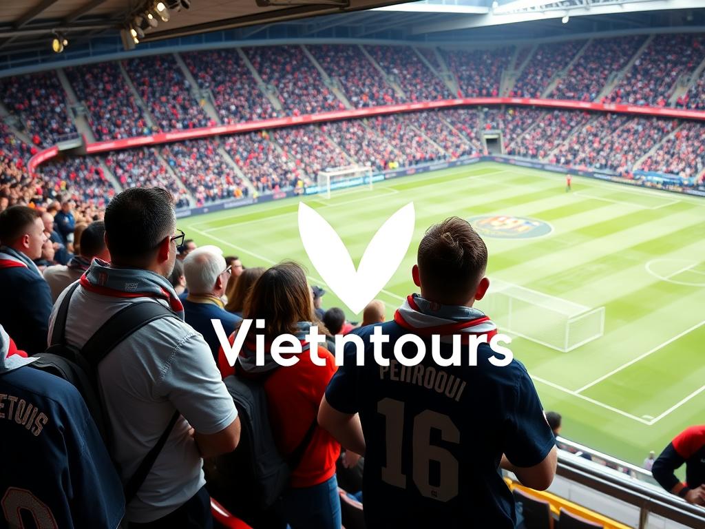 Vietentours Fußballreisen Anbieter Vergleich mit Fans im Stadion